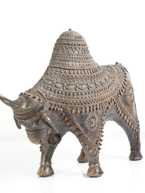 Bastar Art Old Bull