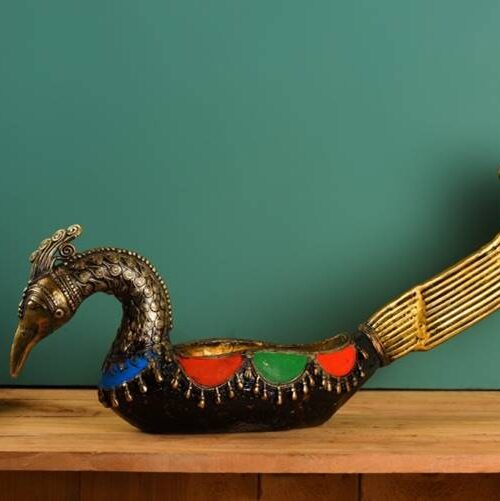 Bastar Art Peacock Boat