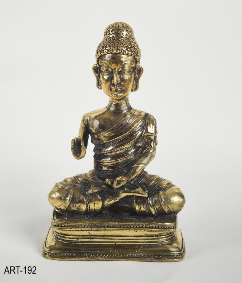 Dhokra Art Buddha Statue