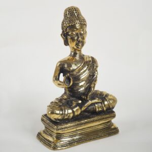 Dhokra Art Buddha Statue
