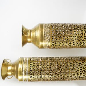 Iron Block Pot with Lite New Gold
