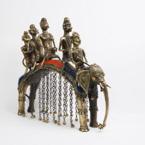 Elephant Procession Sculpture