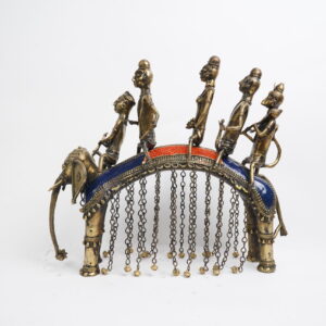 Elephant Procession Sculpture
