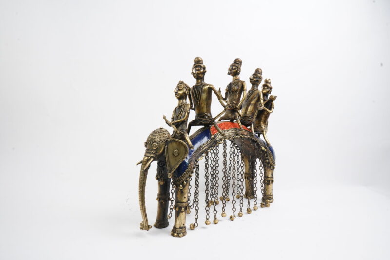 Elephant Procession Sculpture