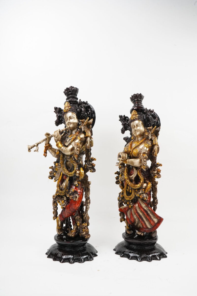 Radha Krishna Decorative Statues